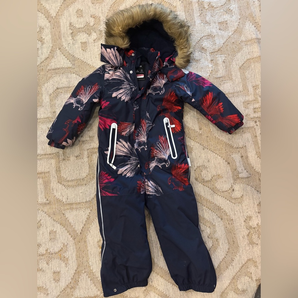 REIMA one-piece ski suit.